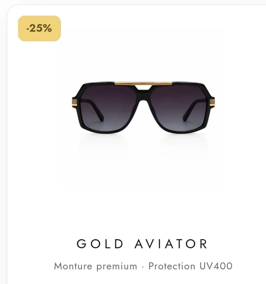 GOLD AVIATOR