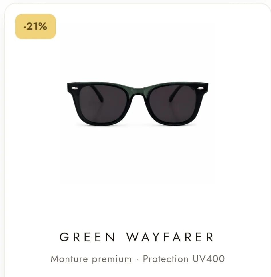 GREEN WAYFARER