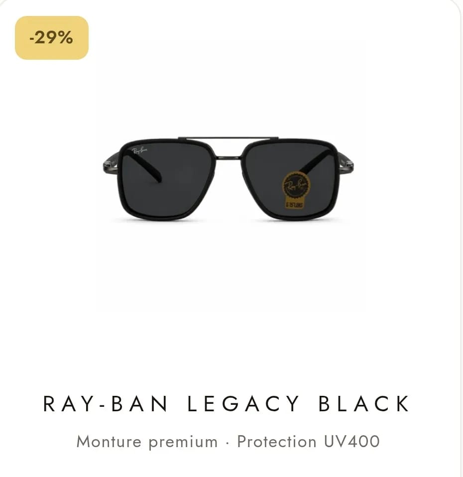 RAYBAN LEGACY BLACK