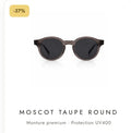Moscot Taupe Round